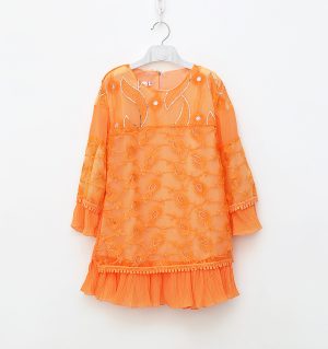 Turkish Designer Top with Gold Chain Waist Belt in Traditional Turkish Style